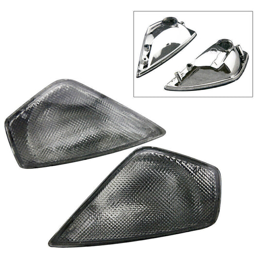 Smoke Front Turn Signal Light Indicator Lens fit for Ducati 749 999 2002-2006 Motor Q