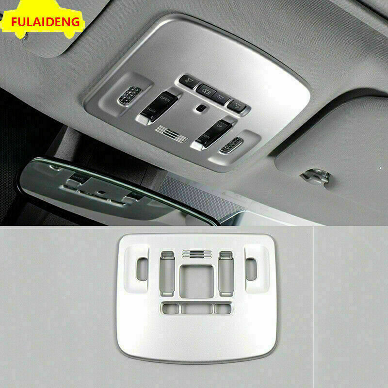 for Toyota for Camry 2018-2023 Silver Inner Front Reading Light Lamp Cover Trim ABS