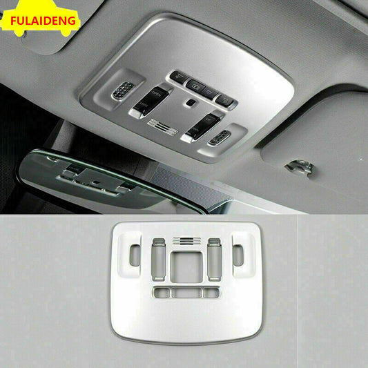 for Toyota for Camry 2018-2023 Silver Inner Front Reading Light Lamp Cover Trim ABS