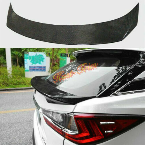 For 2016-2019 for Lexus RX350 450 Real Carbon Fiber Rear Trunk Duck Lid Spoiler Wing