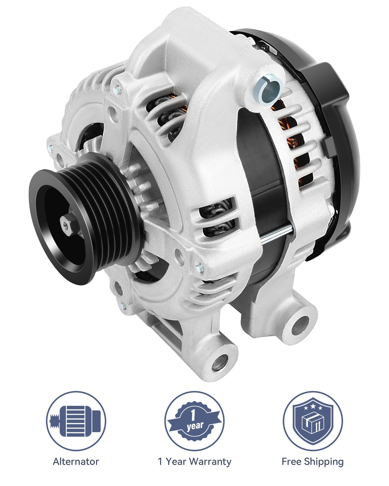For 2006-2007 for Dodge Charger 3.5L  2.7L V6 New Silver Alternator 421000-0260