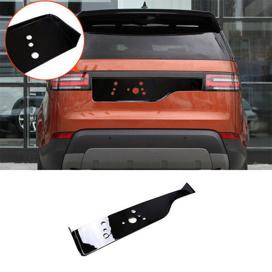 1X Gloss Black Tail Door Trunk Lid License Trim for LandRover Discovery 5 17-20