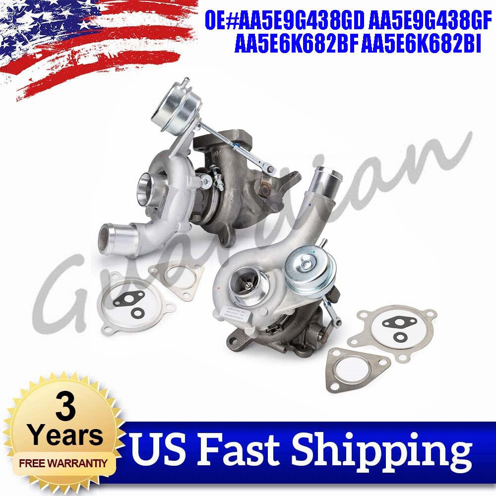New right-hand grip + LH turbocharger AA5E9G438GD kit for Lincoln MKT and for Ford FLEX TAURUS