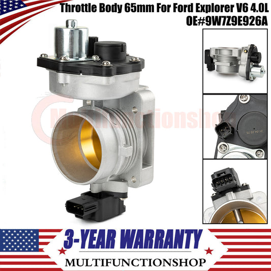 9W7Z9E926A Throttle Body 65mm  for ford  Explorer V6 4.0L 2004-2010 05 06 07 NEW Q