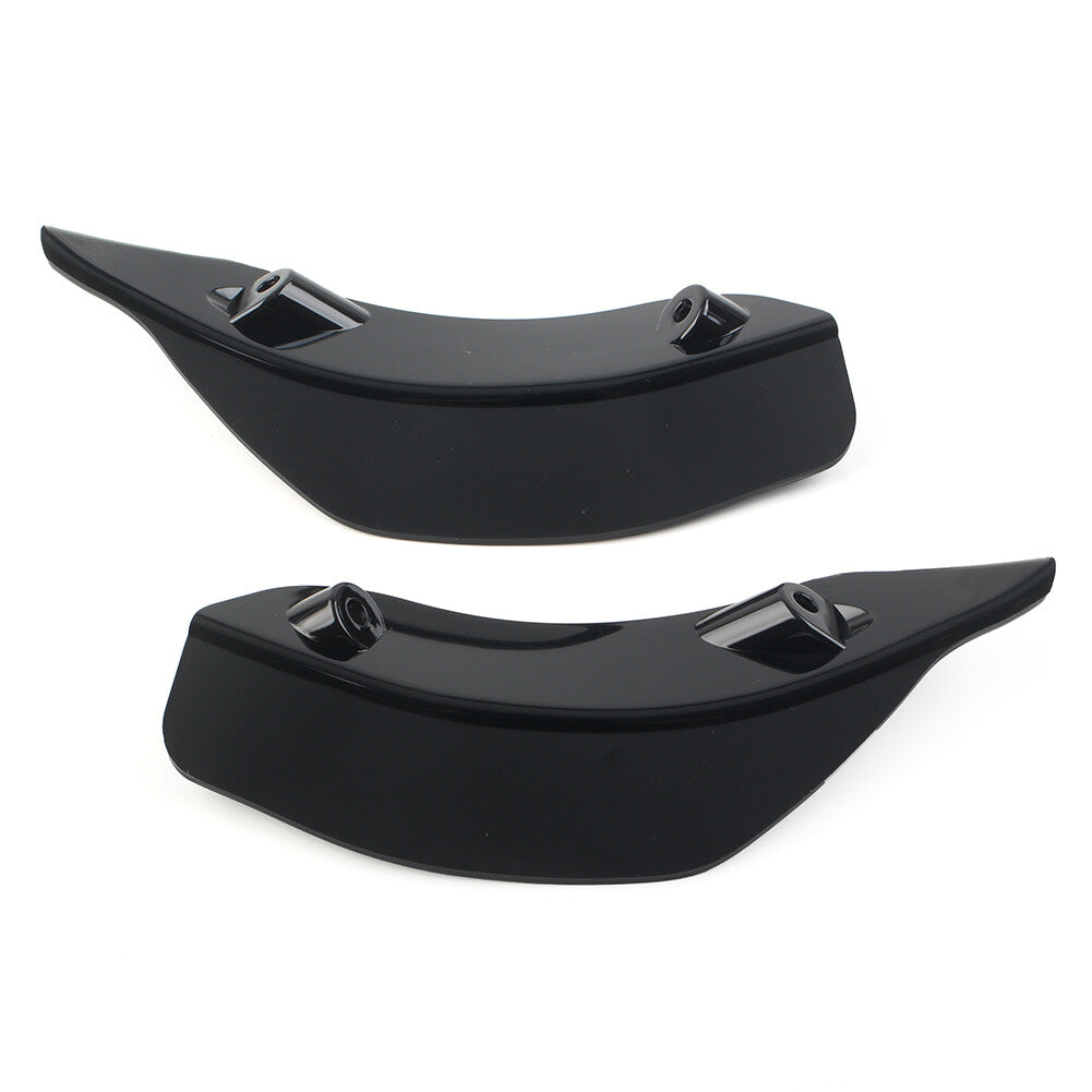 Black Upper Fairing Accents Air Wind Deflector for Harley Road Glide FLTRX 15-20