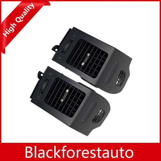 Left + Right Black Instrument Panel Side Air Outlet for Pajero 2006-2020 Q