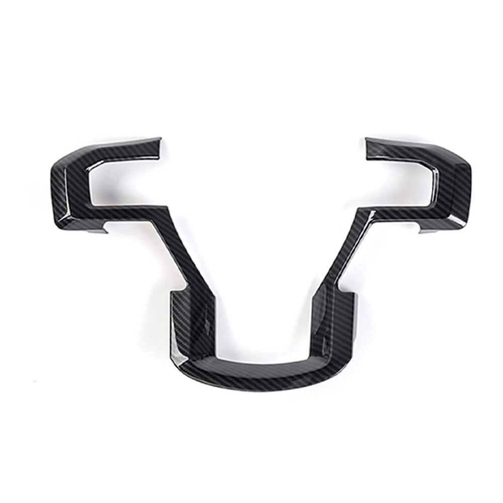 Carbon Fiber Steering Wheel Moulding Trim Accessories for 2015-2020 for Ford F150