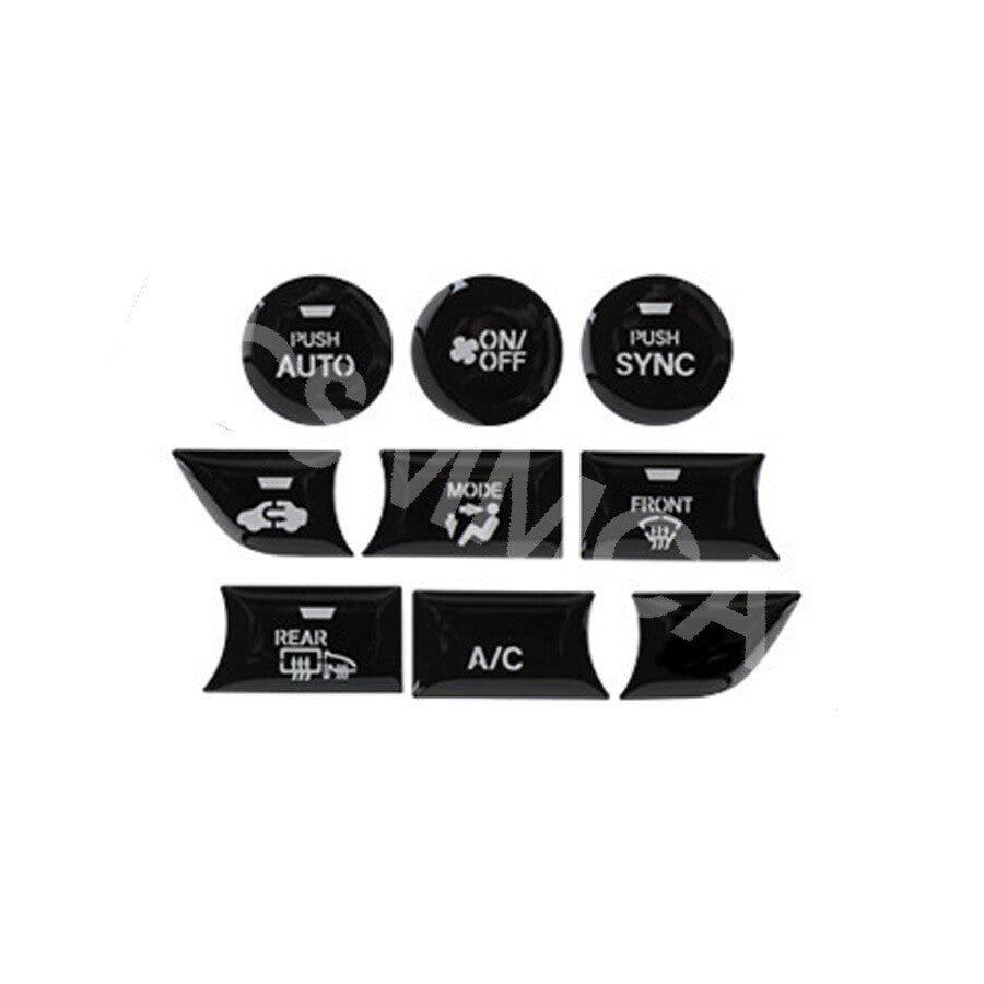 Interior Central Control A/C Button Cover Trim Fit for Honda Accord 2018-2021