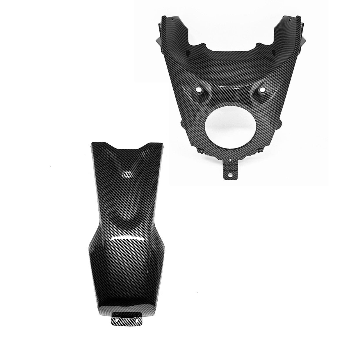 Carbon fiber front fuel tank cap rectifier kit for 2021-2024 for YAMAHA MT-07