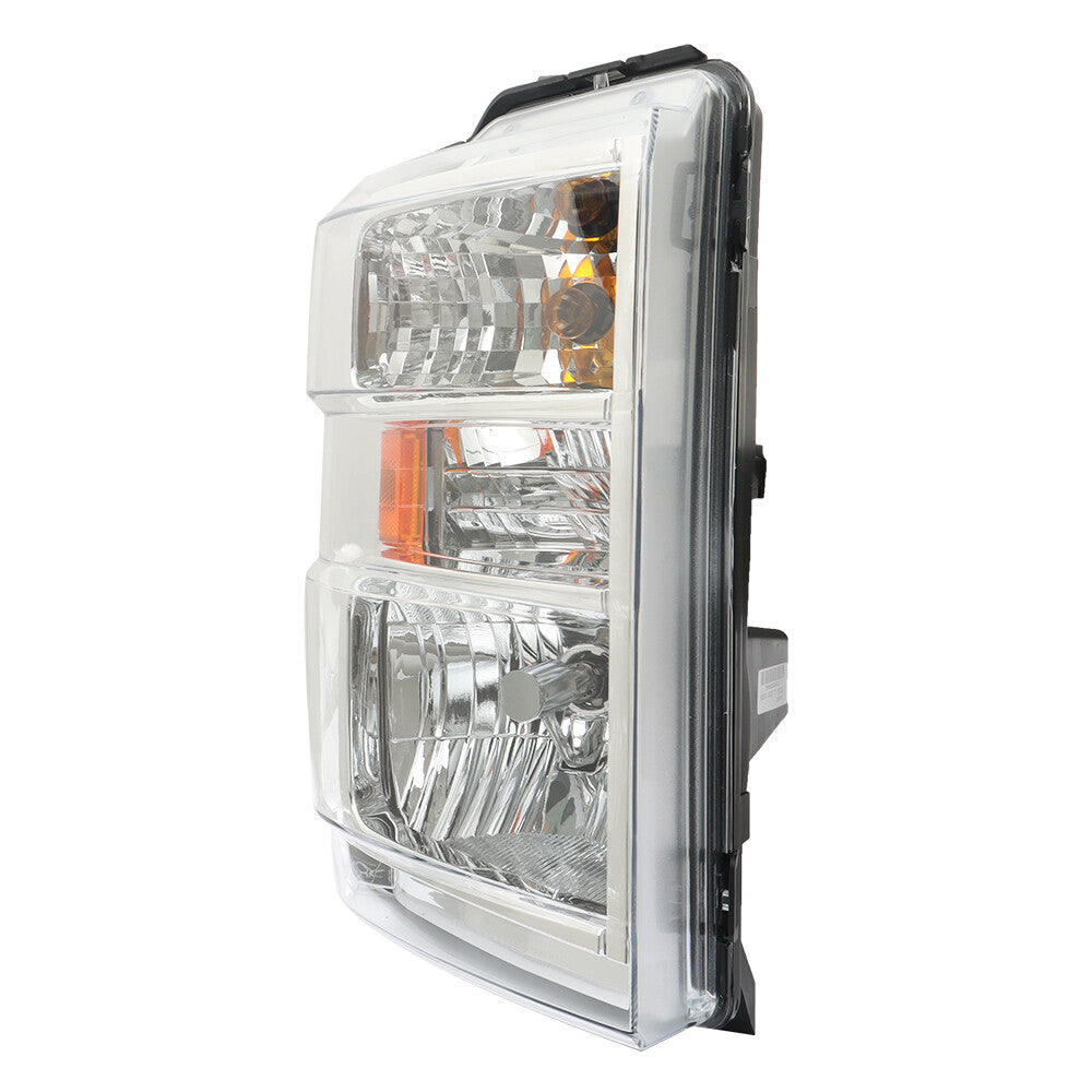 Headlights suitable for 2008-2014 E150, E250, E350, and E450 models: Left + Right halogen lights. n