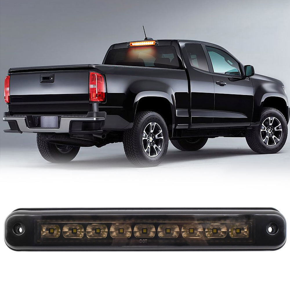Suitable for 88-98 C1500/K1500/Silverado black rear LED third brake light - n