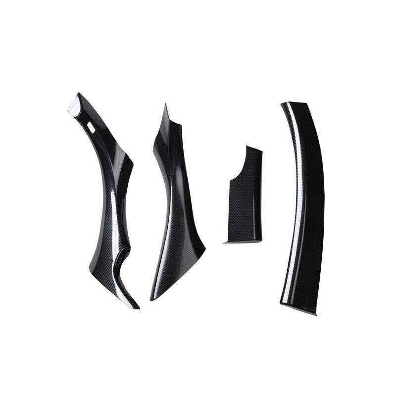 for Acura TSX 2009-2013 ABS Carbon Console Center Dashboard Cover Trim Decor n