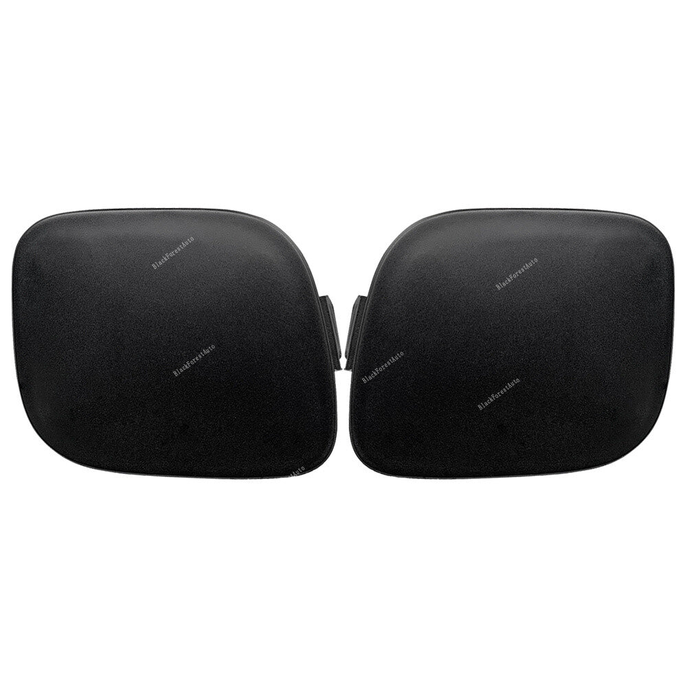 Pair Front Left + Right Bumper Tow Eye Cover Unpainted For 2010-12 for Toyota Prius Q