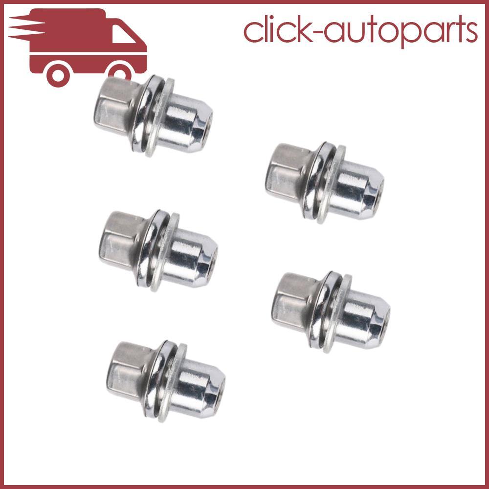 5x Car RRD500510 Wheel Lug Nut Fit for Land Rover Discovery 3/4 for Range Rover L322 Q
