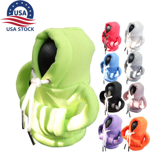 2-Pack Car Gear Shift Cover for Mini Hoodie Car Gear Shift Cover Shirt Q