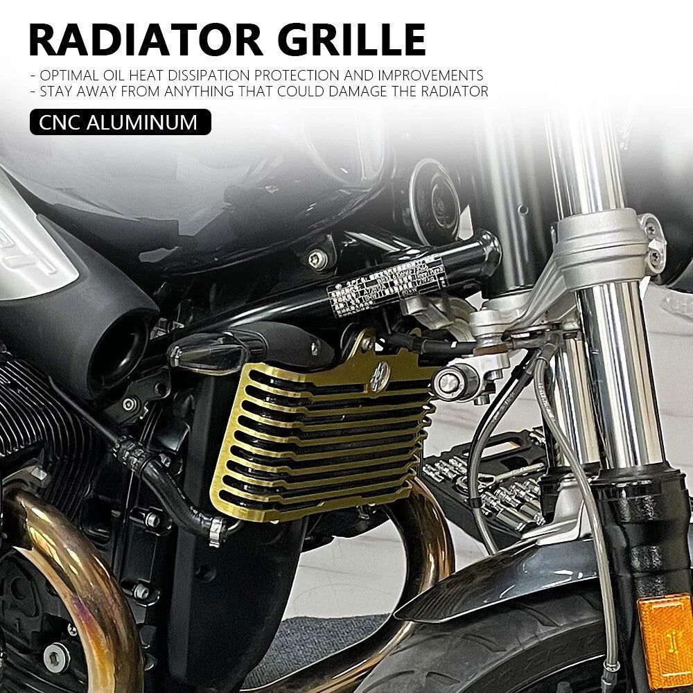 Scrambler Pure Urban R9T Radiator Grille Guard Cover Protector for BMW R NINE T