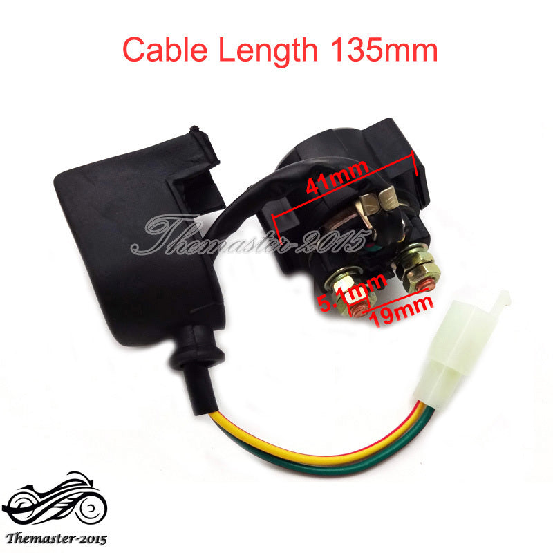 Starter Relay Solenoid For Kymco MXU Mongoose 250 300 Scooter People 150 200 500 Q