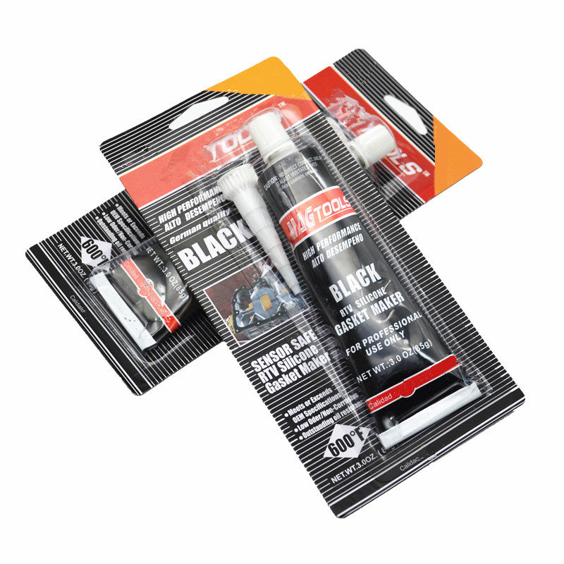Car Engine Gasket High Temperature Silicone Sealant Rubber Moistureproof Glue BK
