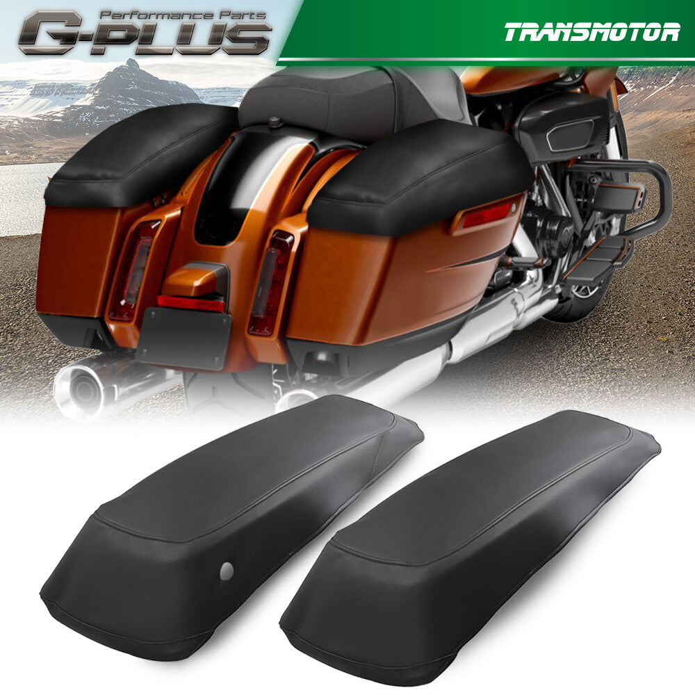 14-23 for Harley Touring FLH FLT SaddleBag Glossy PU Boiled Star 2x- v