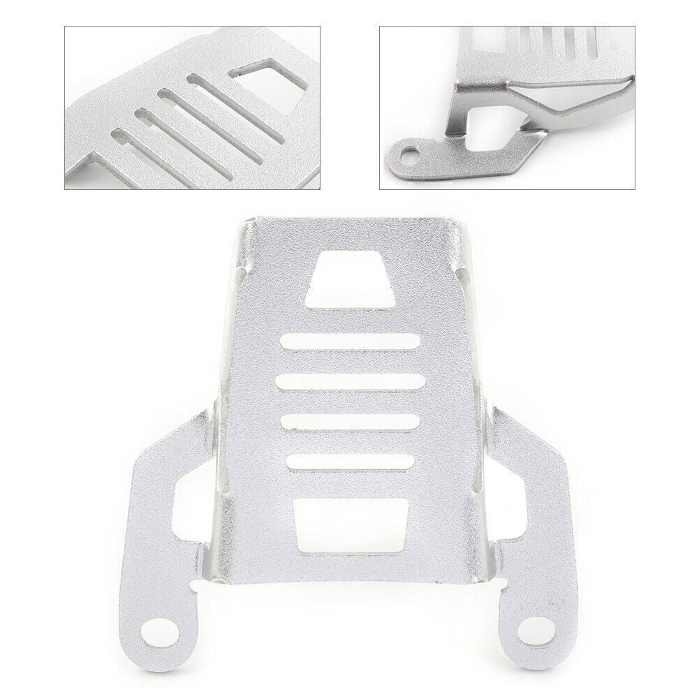 Silver Rear Brake Fluid Reservoir Cover for SUZUKI DL1000 V-Strom1000 2015 -2019