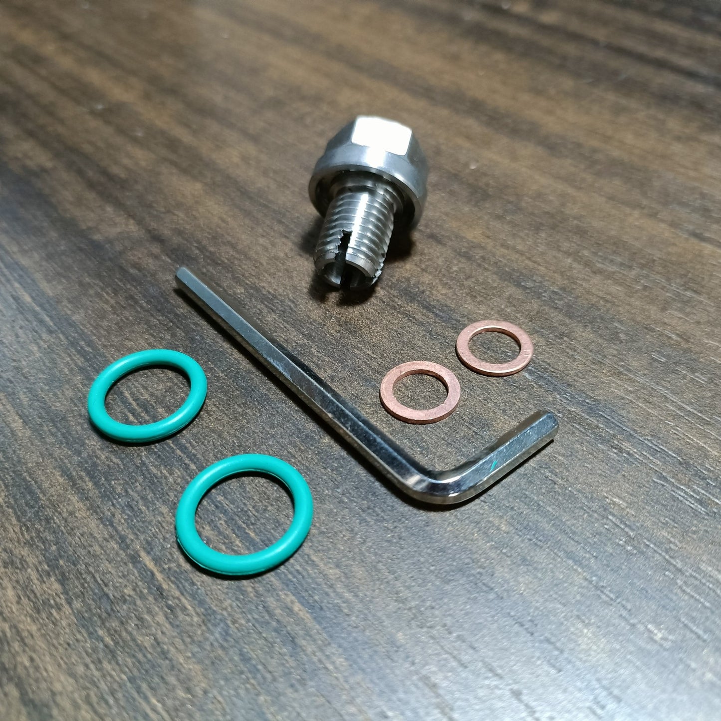 M12.1X1.75 Oil Drain Plug Self Tapping Oil Pan Thread Repair Kit with O-Ring Q