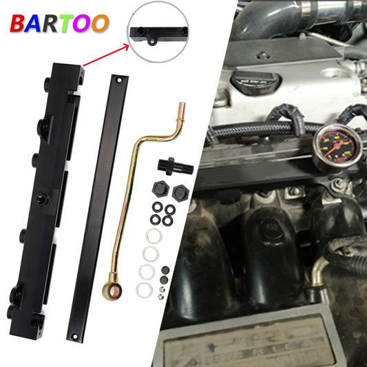 Aluminum High Flow Fuel Rail For K20 K24 2.0/2.4L RSX SI for Civic K Swap K-Series Q