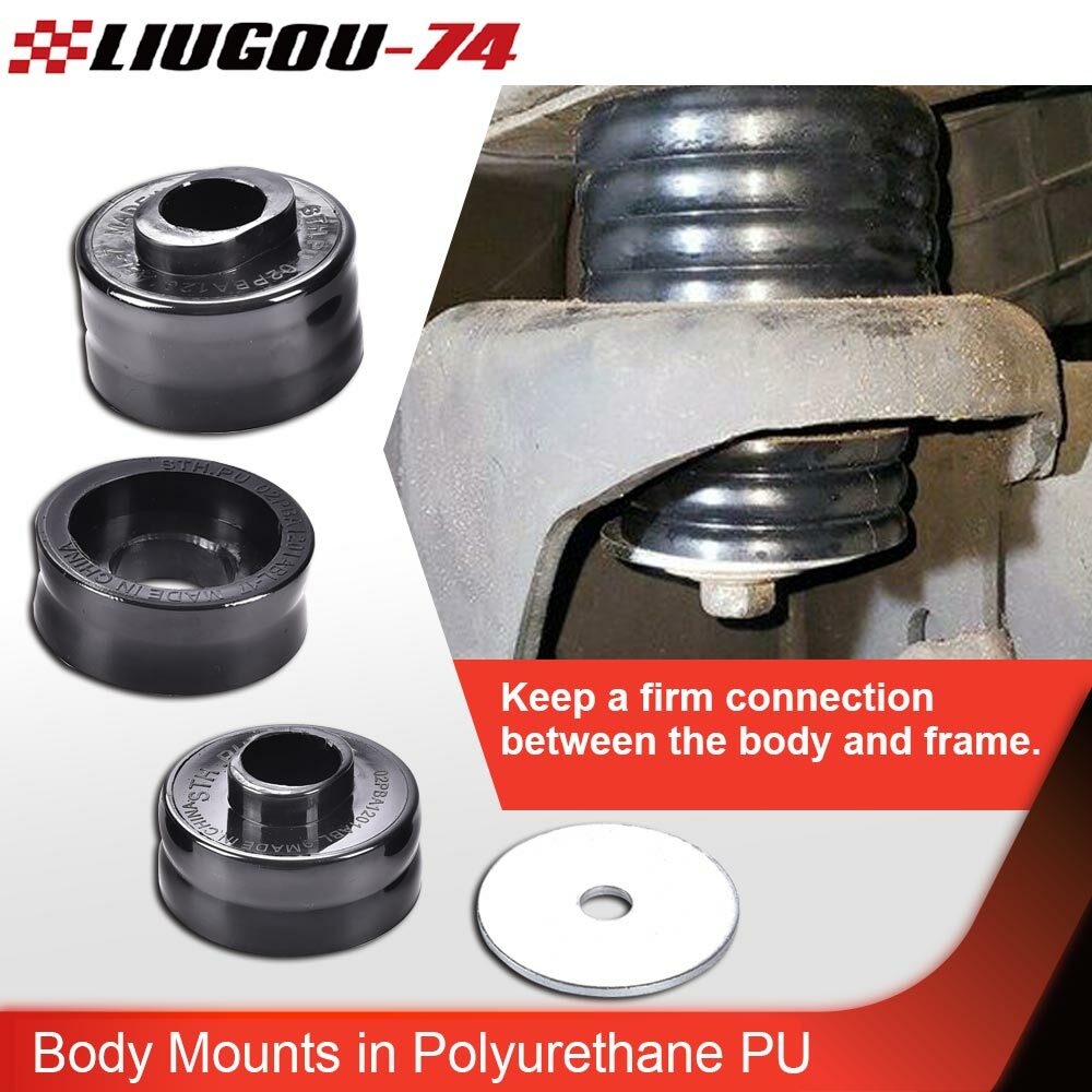 Polyurethane body mounting suitable  for ford  F250/350 Super Duty 99-17 2WD/4WD LG Q