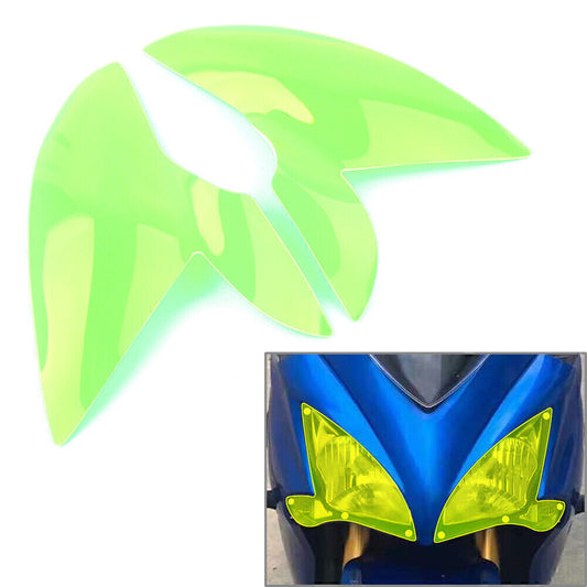 Green Headlight Guard Shield Screen Lens Cover for SUZUKI GSX-S1000F 15-21 16 17 Q