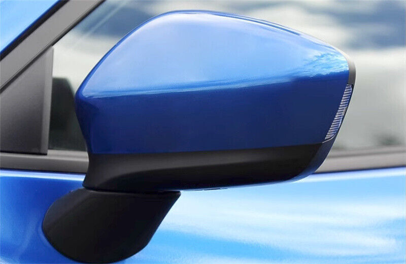 Left Blue Rear View Side Mirror Cover Shell Cap Fit for Mazda CX5/CX-5 2013-2014