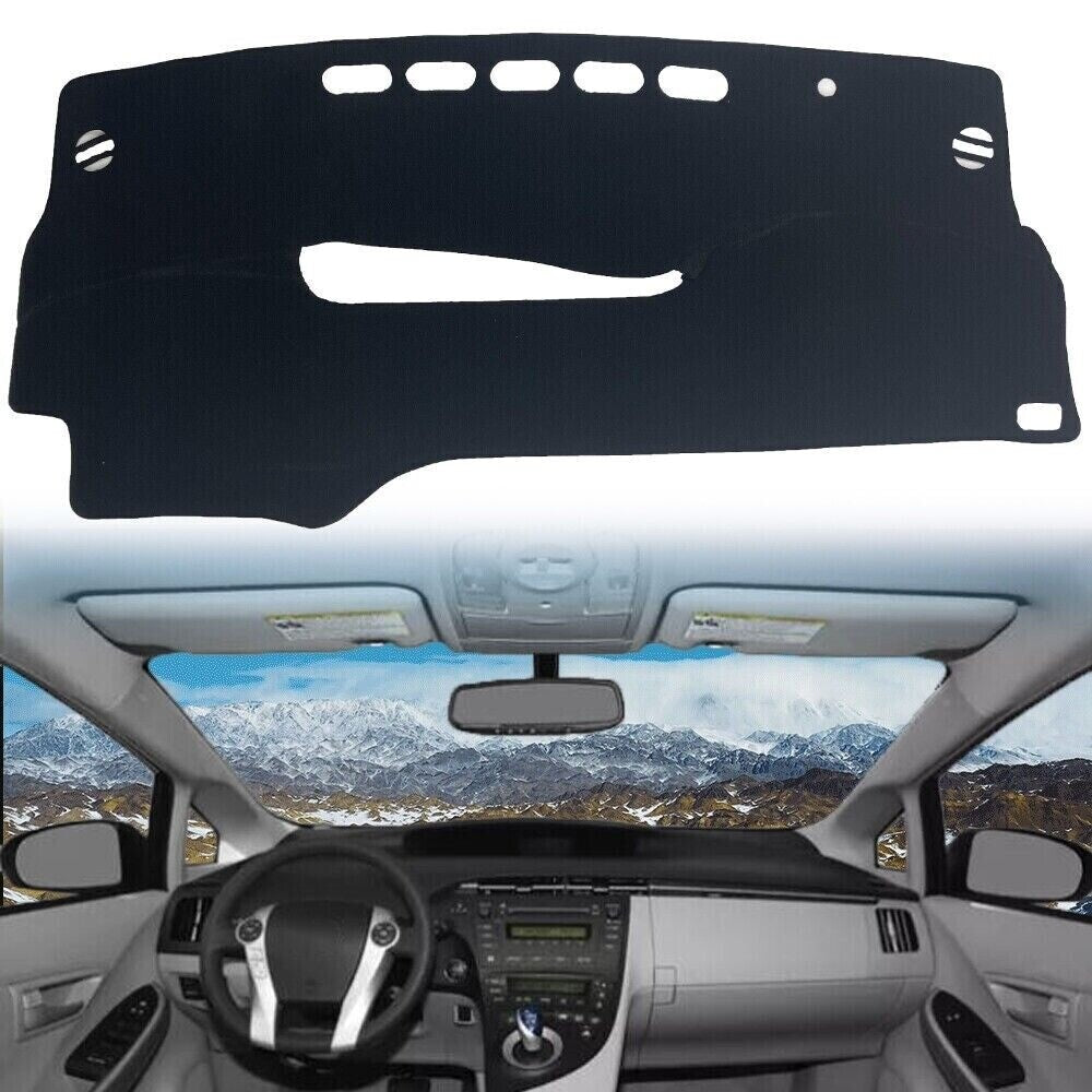 DASH COVER MAT DASHBOARD FOR Prius 2010-2015 Black Accessories New n