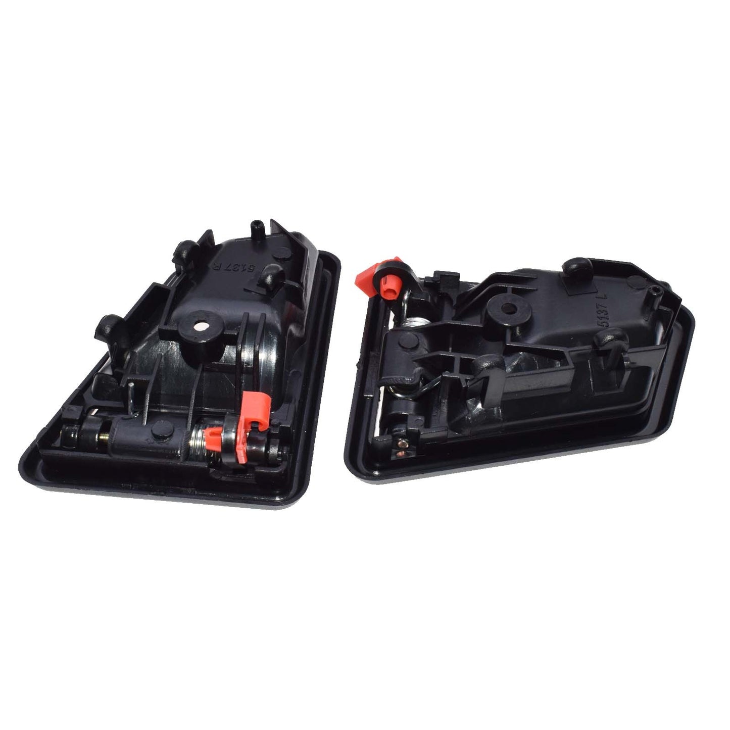 Black front and rear right-hand LH interior door handles, one pair, suitable for 89-98 for Suzuki Sidekick, brand new. n