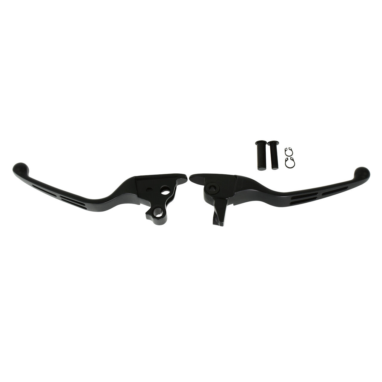Matte Black Brake Clutch Hand Levers for Harley Road King Electra Glide 08-2013 Q