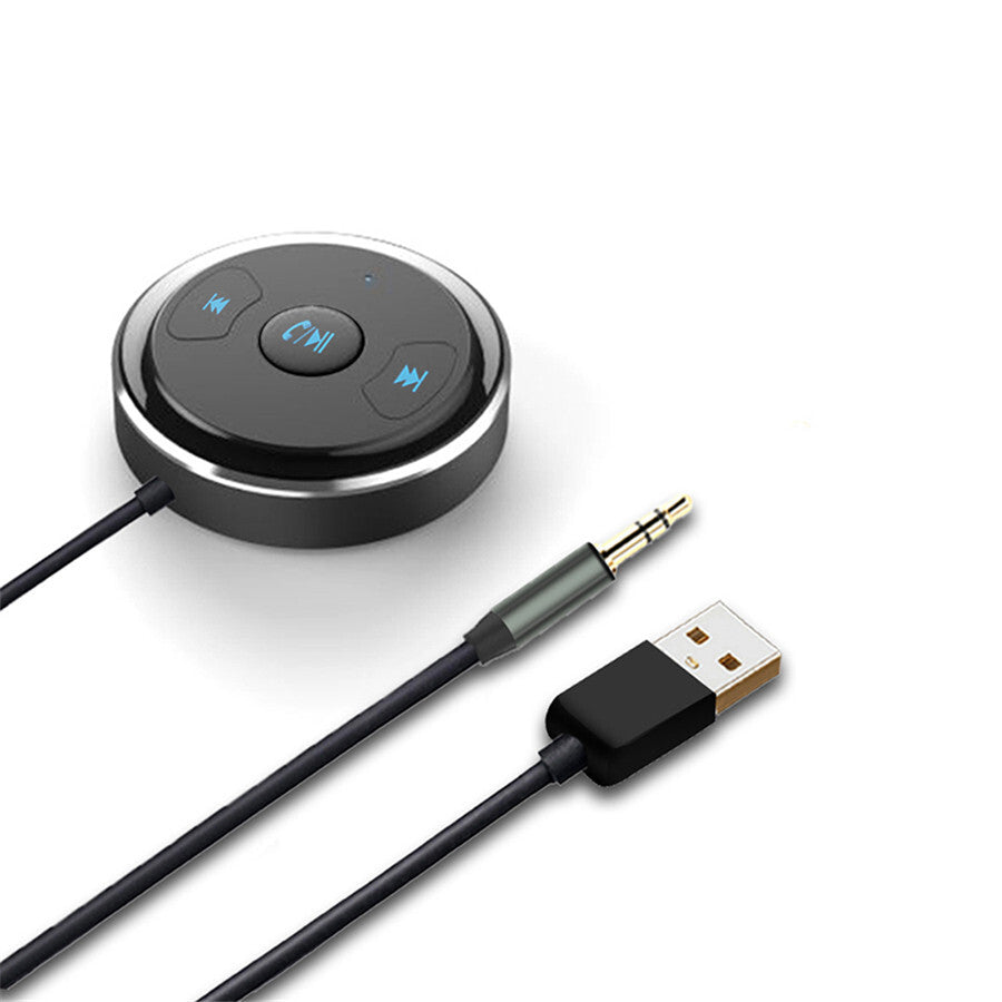 Car AUX Bluetooth Adapter USB Handsfree Auto Accessories Android Voice Assistant Q