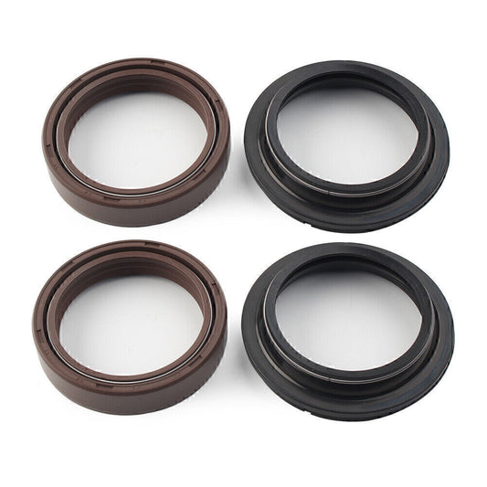 Front Fork Damper Shock Absorber 41X54-11MM Brown Oil Seals  Dust Seals UK