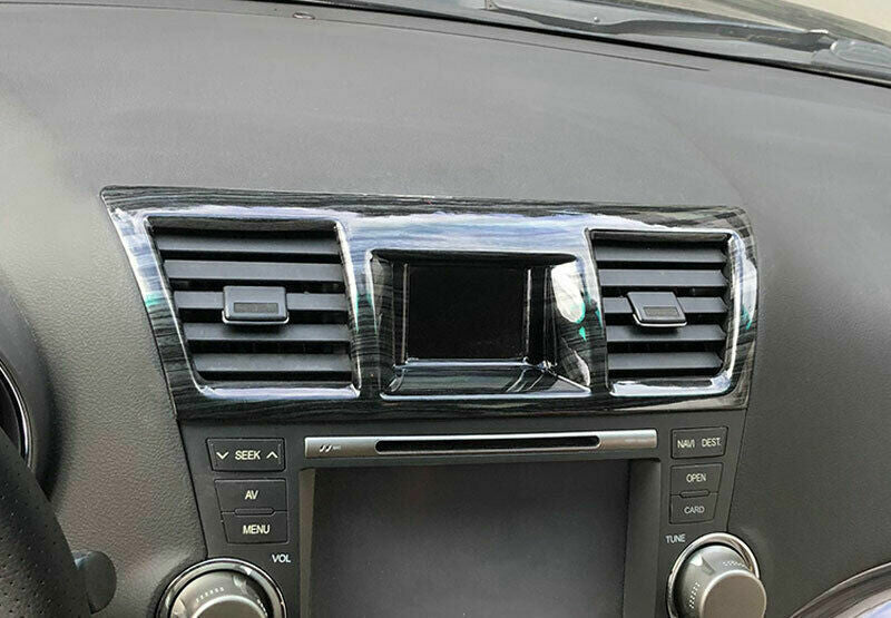 ABS smooth black gear shift track frame decorative cover suitable for Tandra 2014-2021- v