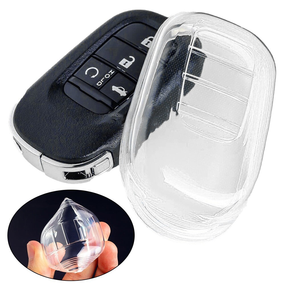 For 2023-2024 Transparent Clear Car Key Fob Cover Case Holder-Accessories v