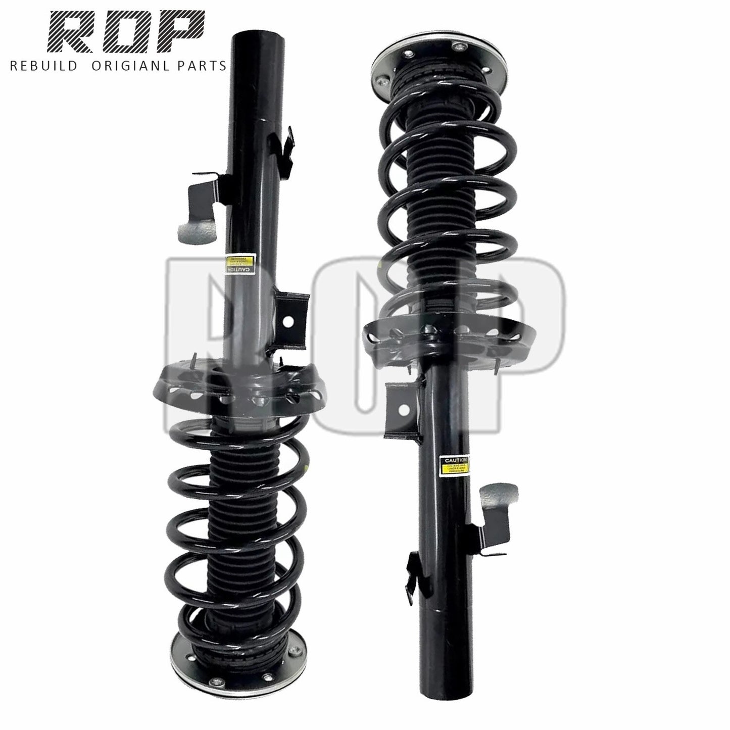 Pair Front Shock Struts Assemblies for Land Rover LR2 2008-15 LR031665 LR031667
