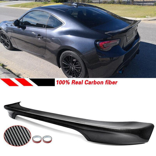 Trunk Spoiler for Scion -S, for Subaru BRZ, for Toyota GT86 2013-2020 Carbon Fiber