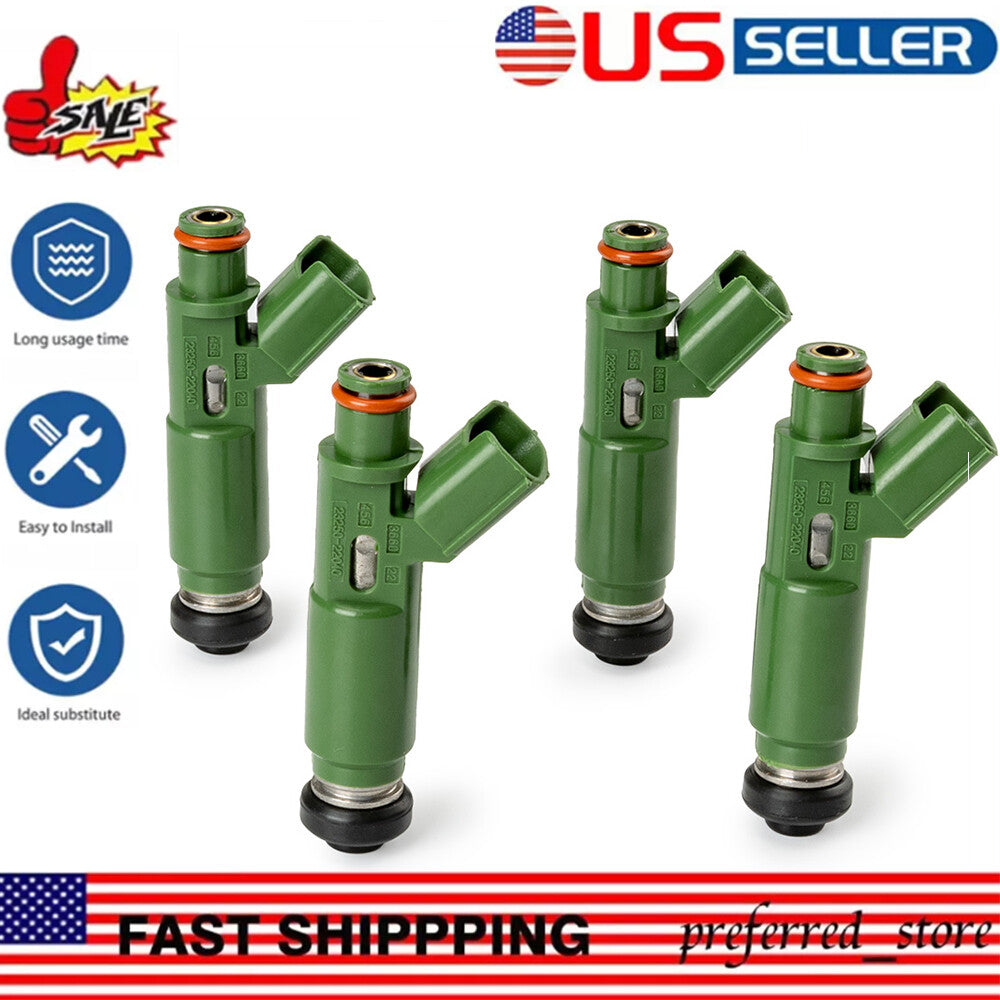 4-piece fuel injector 23209-0D040 suitable for Corolla Matrix Celica Vibe - v