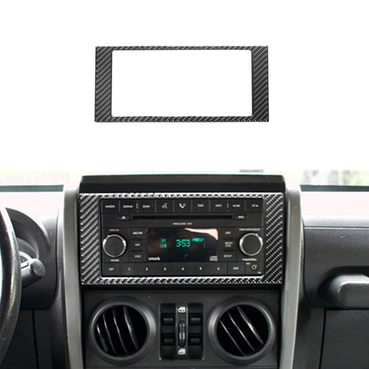 2X Carbon Fiber Center Air Vent Outlet Frame Trim Cover Type B for Honda Accord v