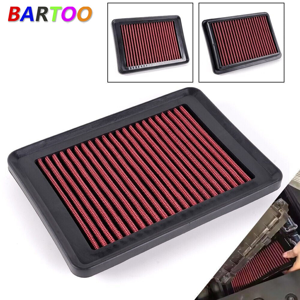 for 15-19 Fit 1.5 Reusable Washable Drop-in Air Filter Intake Panel Q