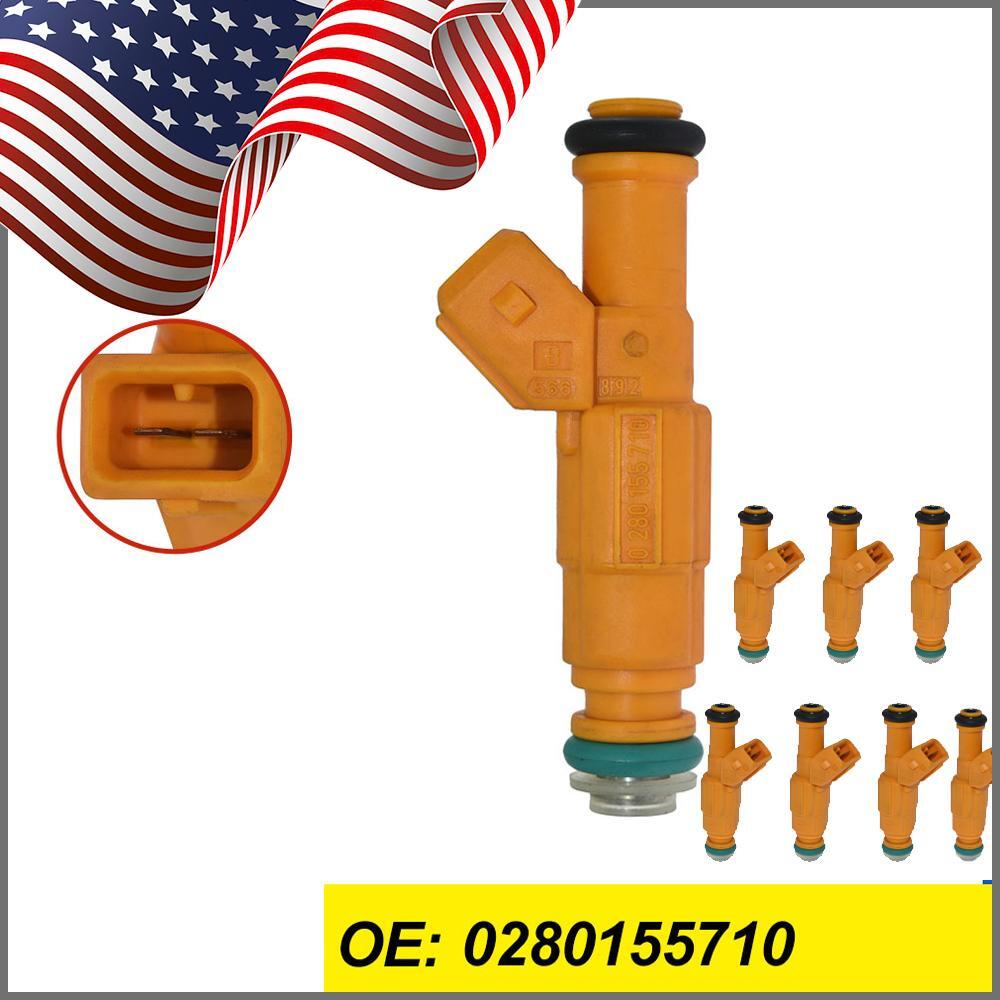 Set of 8 Fuel Injectors for Ford Explorer 5.0L Thunderbird V8 0280155710