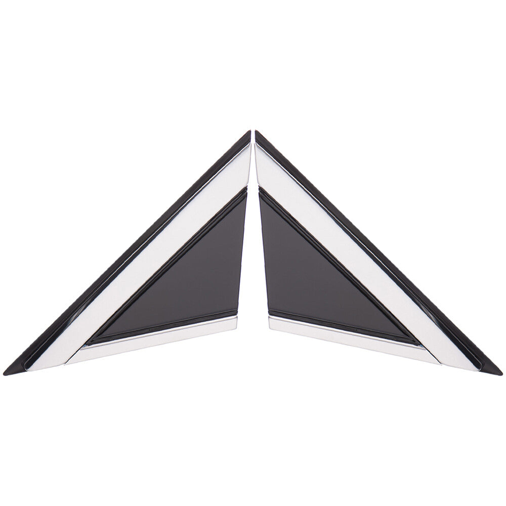 2 Rear View Mirrow Triangle Moldings for 2010-16 for Cadillac SRX Left  Right Front