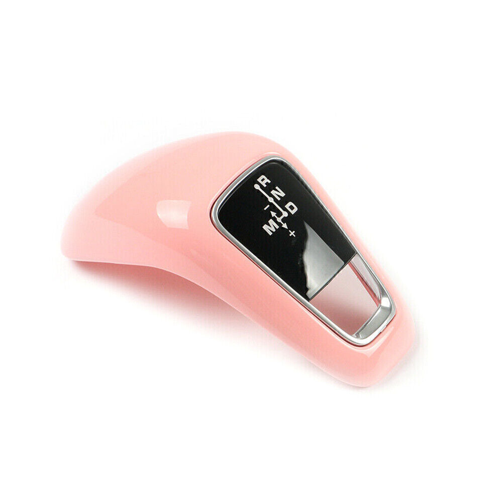 ABS Gear Shift Knob Cover Trim for Porsche for Cayenne 2018 2019 2020 2021 Pink Q