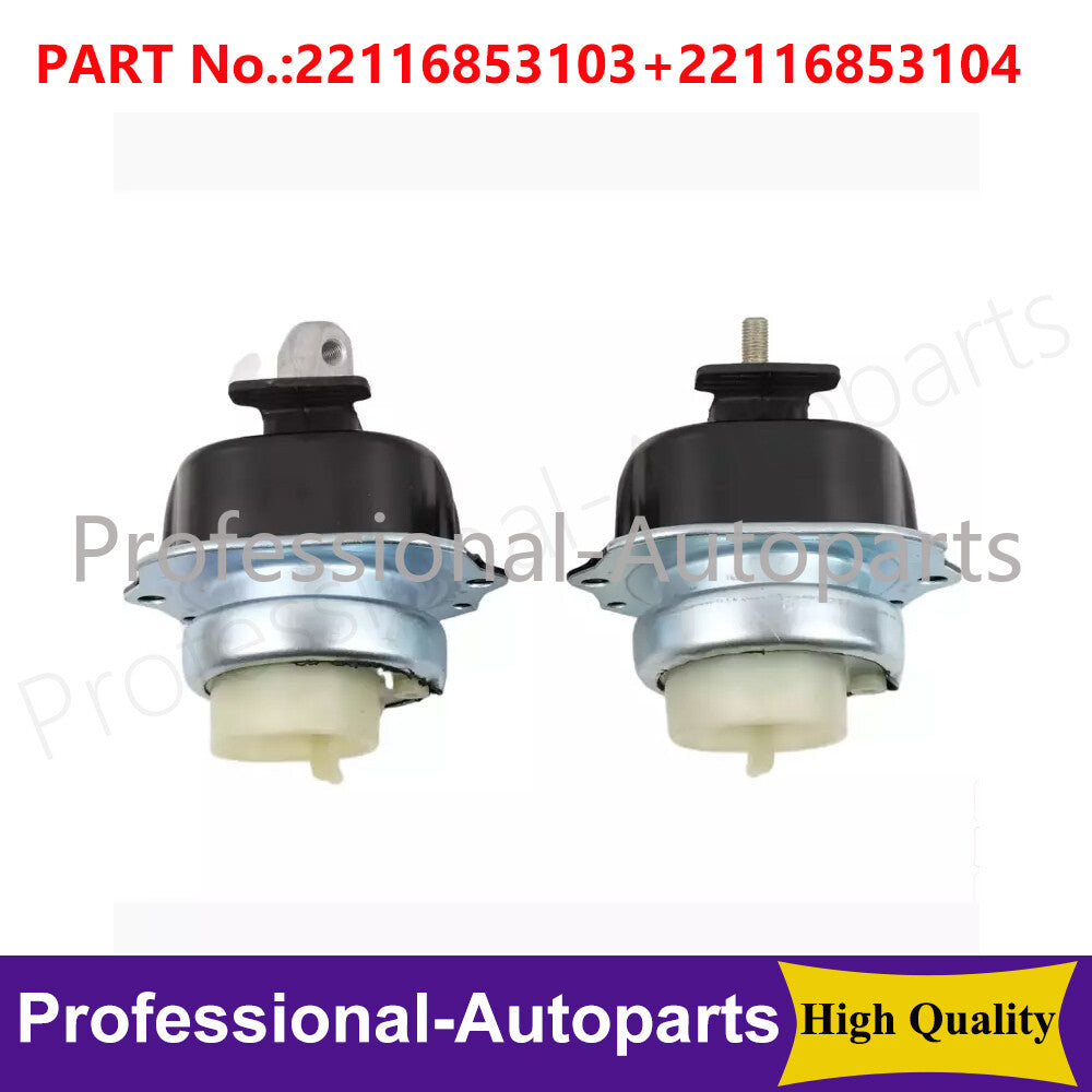 1Pair Engine Motor Mount Left Right For 2014-2018 for BMW X5 xDrive35d 3.0L
