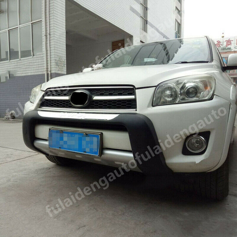for Toyota RAV4 2009-2011 Front+Rear Bumpers Guards Skid Plate Protection Covers