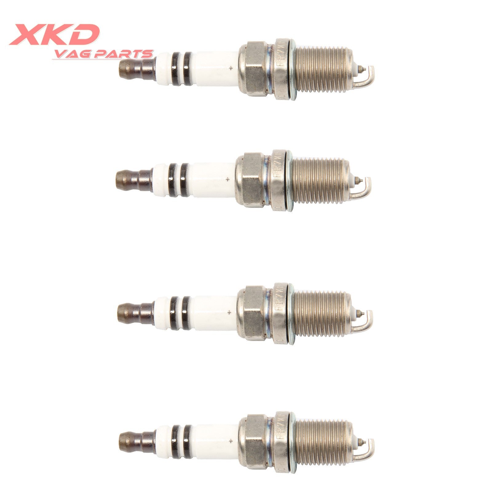 4-piece Platinum Spark Plug Kit for Volkswagen for Jetta , for Golf , for Passat , for Audi A3, A4, A6 1.8T 20V