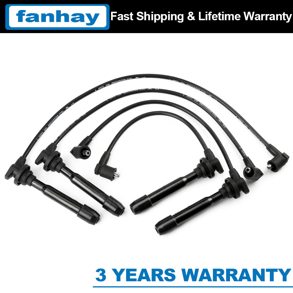 4X 2750123B70 Upgrade Spark Plug Wire for 1996-09 for Elantra Tiburon for Tucson Spectra Q