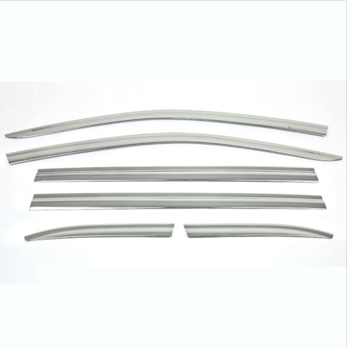 For 2019-2023 for Cadillac XT5 Chrome Window Vent Visor Weather Shield Deflectors B n