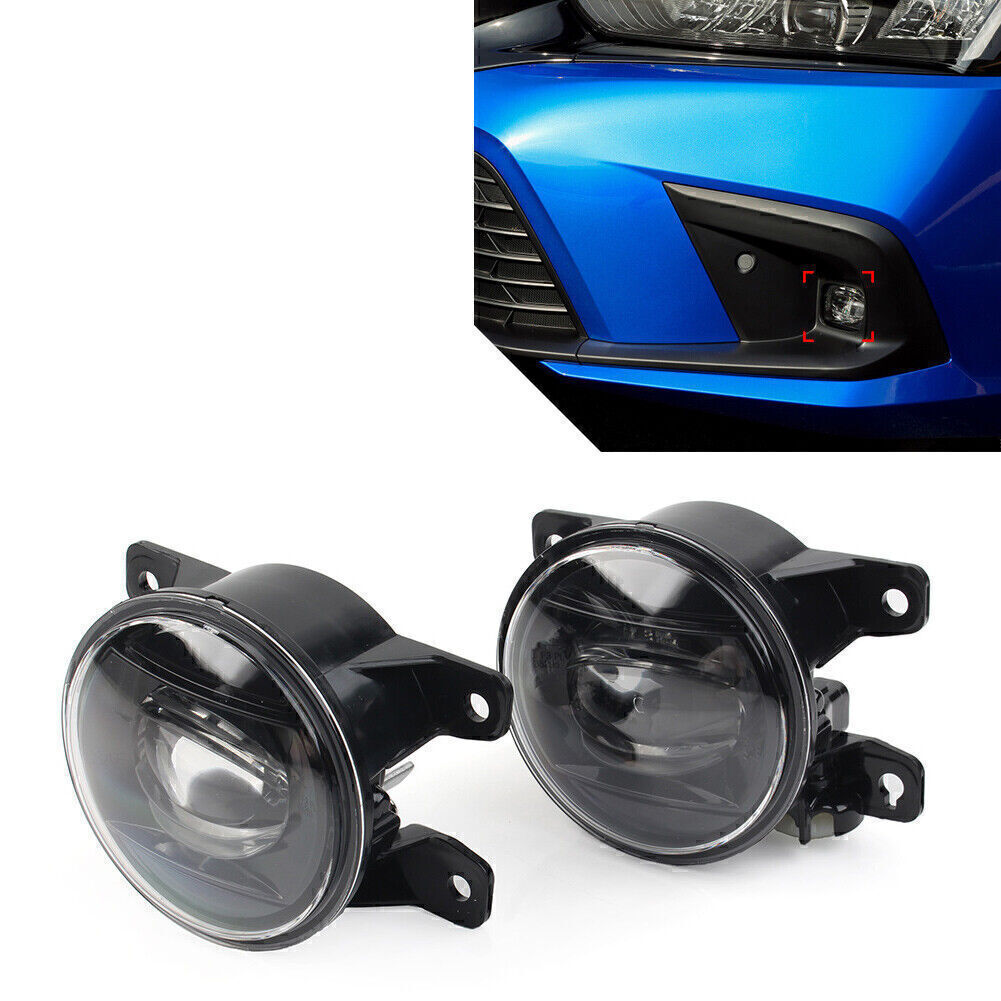 for Honda for Civic Sedan 2022+ 2x Front LED Fog Light Lamps w/Cable Switch